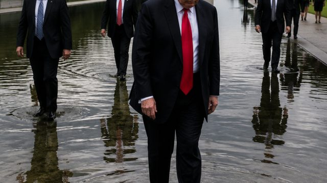 Trump's Reflecting Pool Incident: A Symbol of Mismanagement