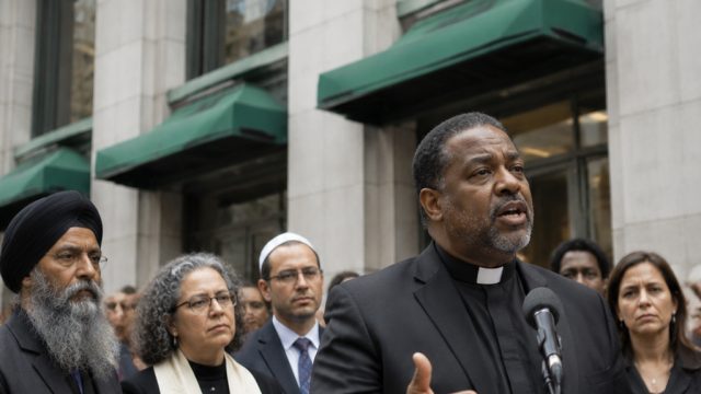 Faith Leaders Rally Against Citizens Bank Over ICE Funding Concerns