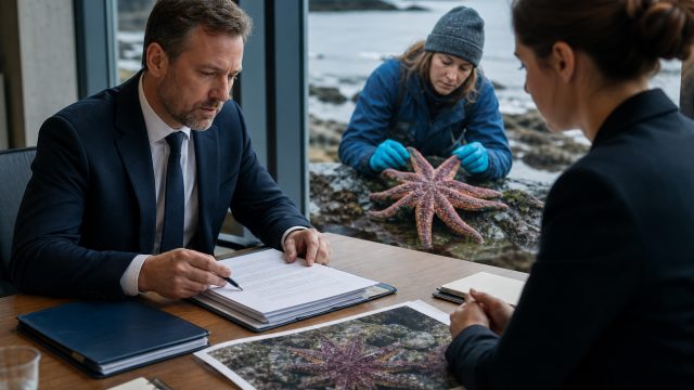 Legal Action Urges Protection for Vanishing Sunflower Sea Stars